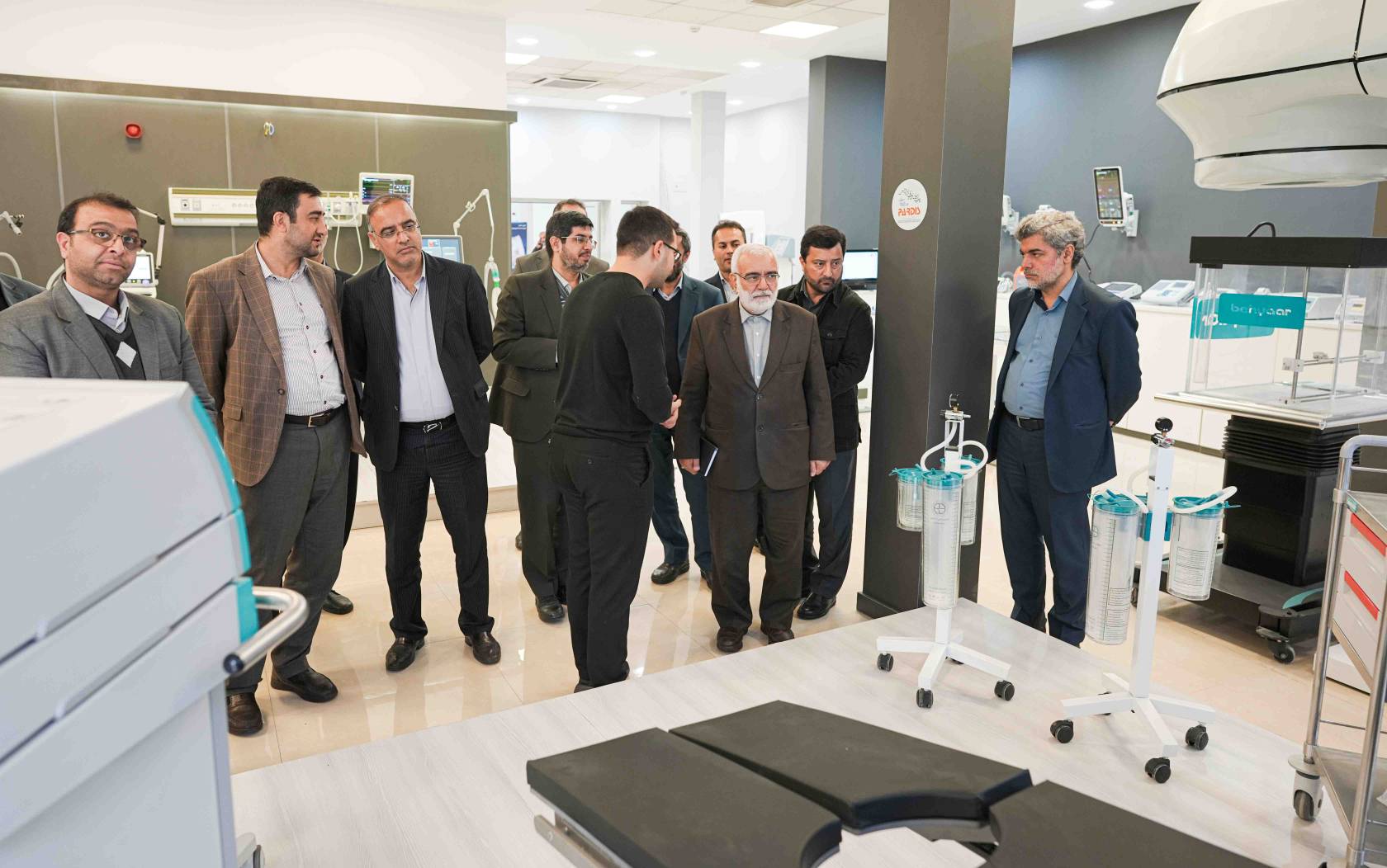 Head of Imam Khomeini Relief Foundation Tours Iran International Innovation District